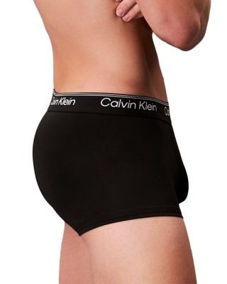 Calvin Klein Microfiber Stretch Low Rise Trunks, Pack of 3