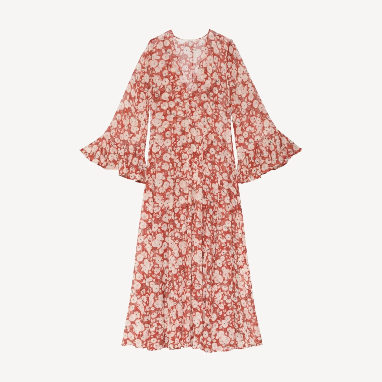 IMELDA DRESS -- ROUGE AMBRIDGE ROSE