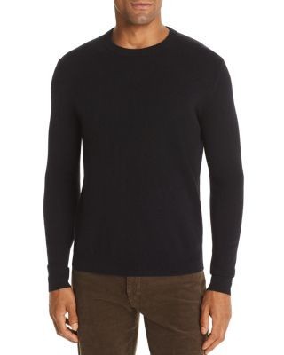 The Men's Store at Bloomingdale's Black Cashmere Crewneck Sweater - Exclusive