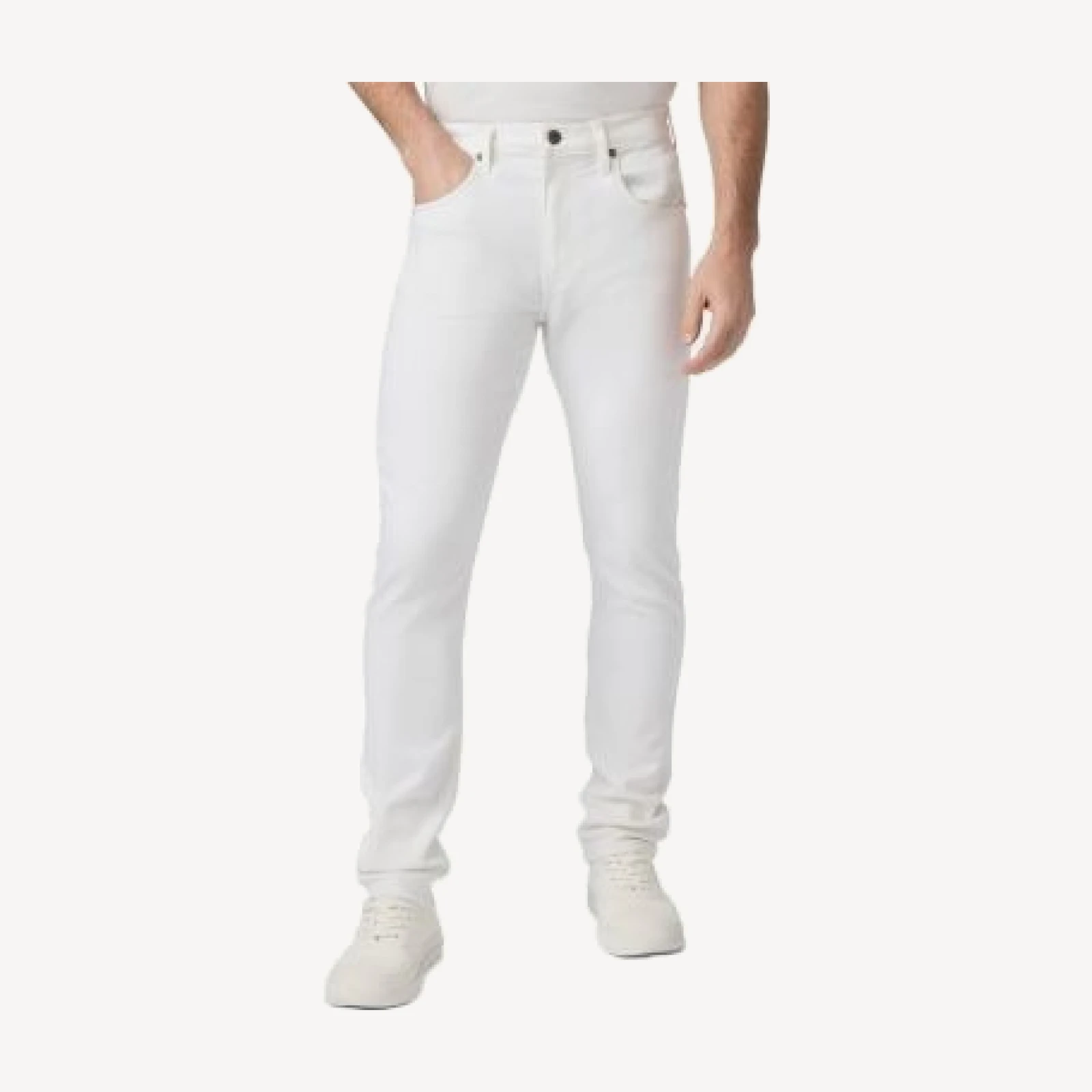 Paige Lennox Slim Fit Jeans in Icecap