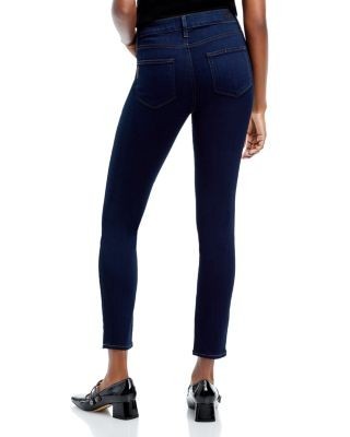 Paige Hoxton High Rise Ankle Skinny Jeans in Mona