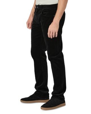 Paige Federal Slim Straight Jeans in Black