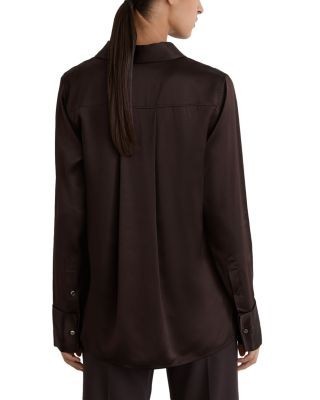 Reiss Ameira Silk Back Pleat Blouse, photo 3