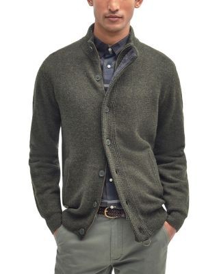 Barbour Elbow Patch Cardigan