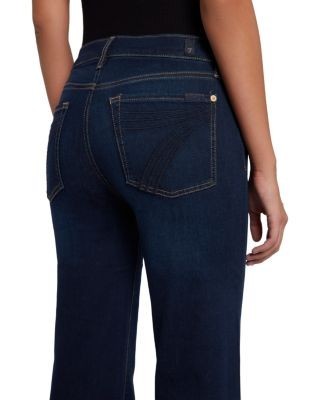 7 For All Mankind Dojo Tailorless High Rise Flare Jeans in Tried and True