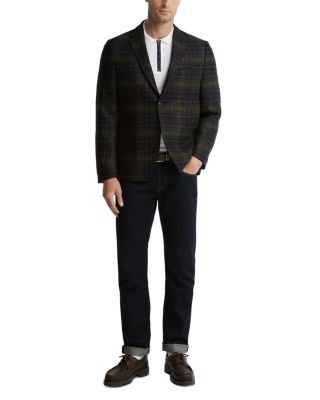 Barbour Sander Wool Classic Fit Moon Check Blazer, photo 2