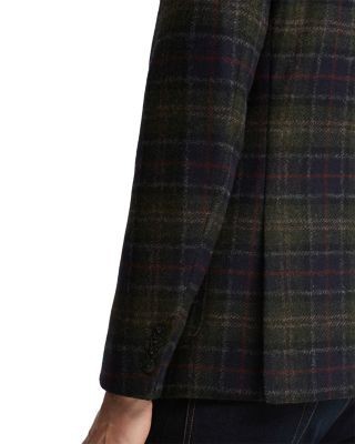 Barbour Sander Wool Classic Fit Moon Check Blazer, photo 4