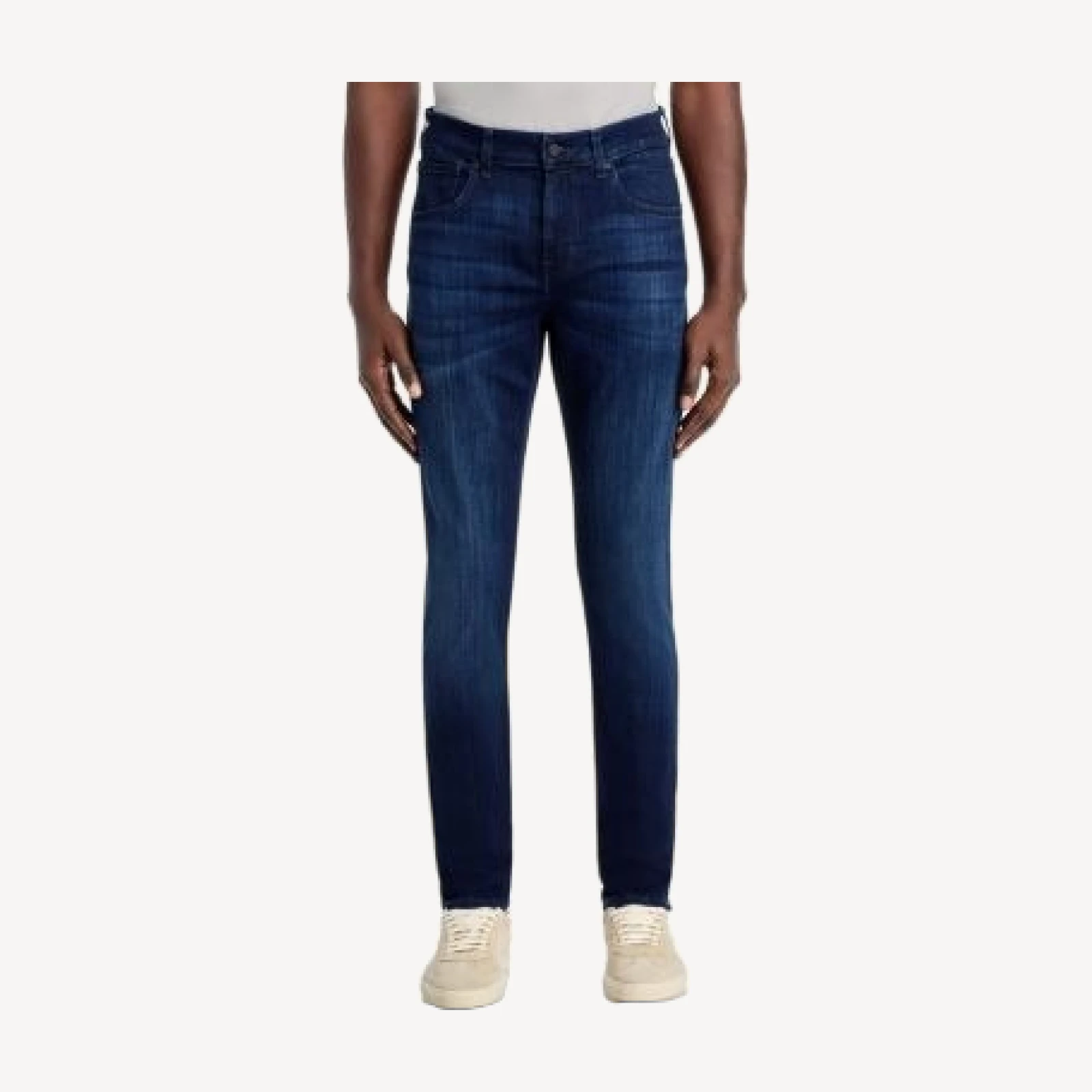 7 For All Mankind Luxe Performance Plus Slimmy Tapered Slim Fit Jeans in Deep Blue