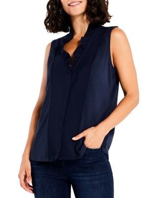 Nic+Zoe Ruffled Around Tank