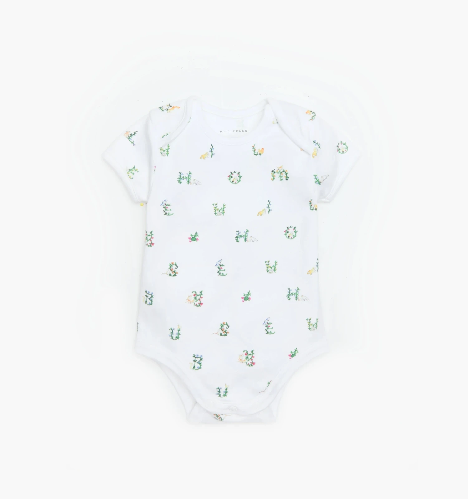 The Short Sleeve Onesie - Alphabet