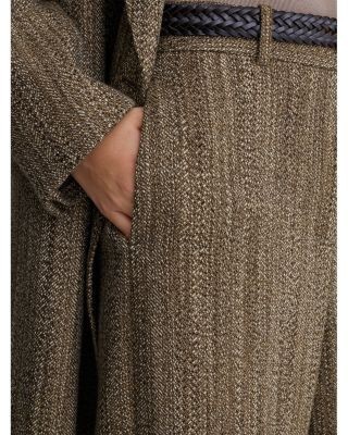 Reiss Inessa Textured Herringbone Trousers, photo 4