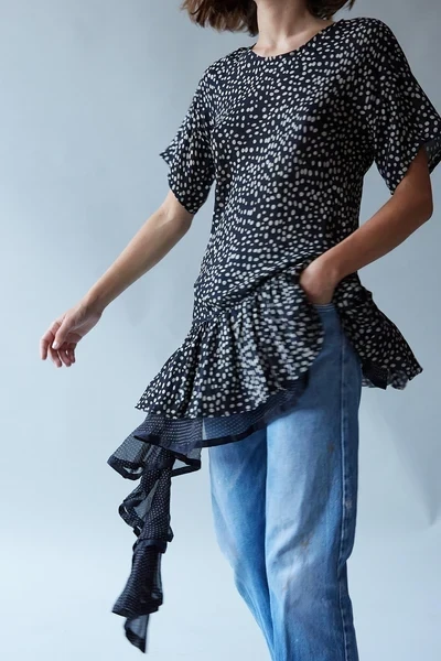 VICKI TOP | WOBBLE DOT