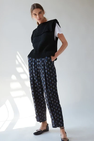 ELITA PANT | JET BASKET FLORAL FIL COUPÉ
