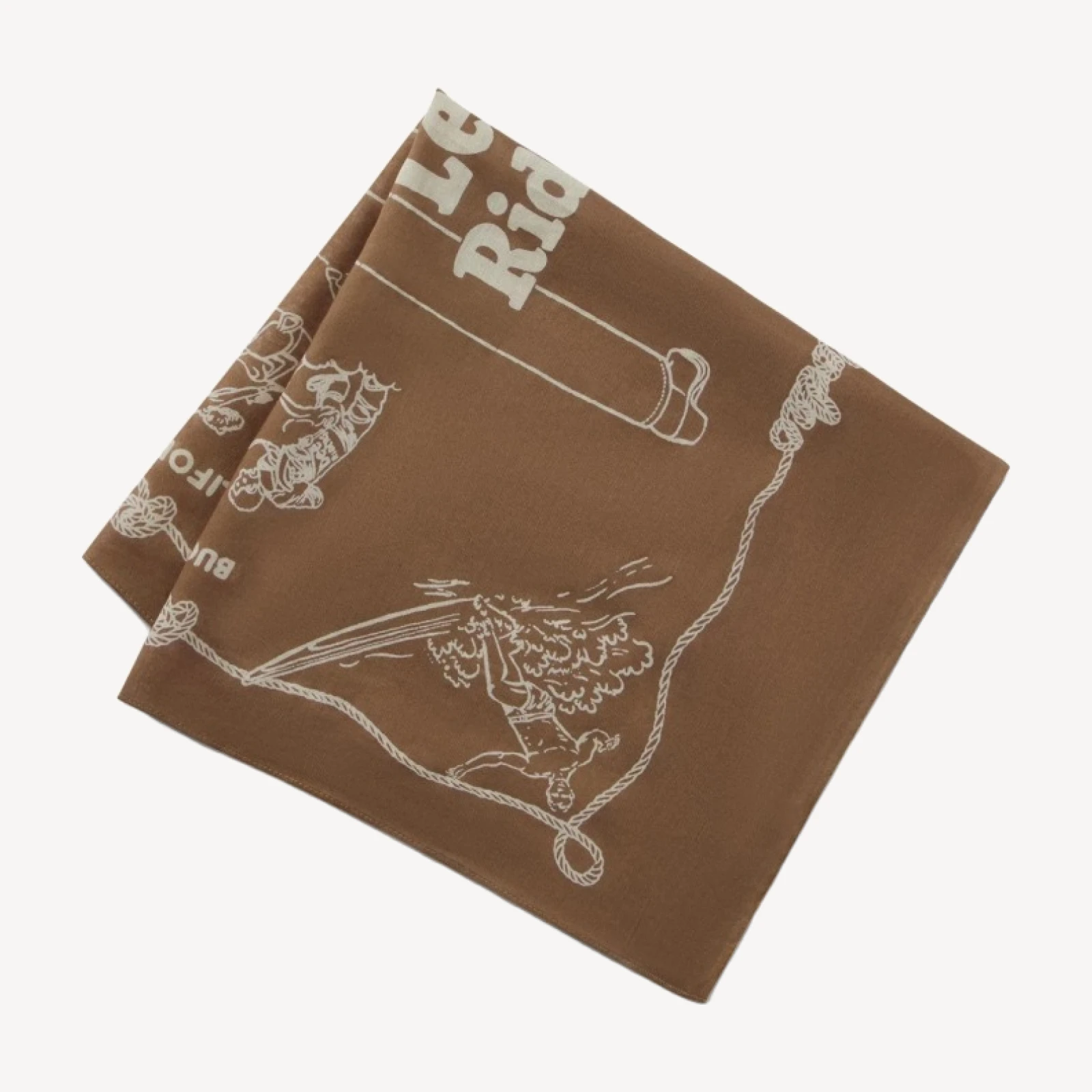 Mocha Lee X Buck Mason Cotton Rider's Bandana