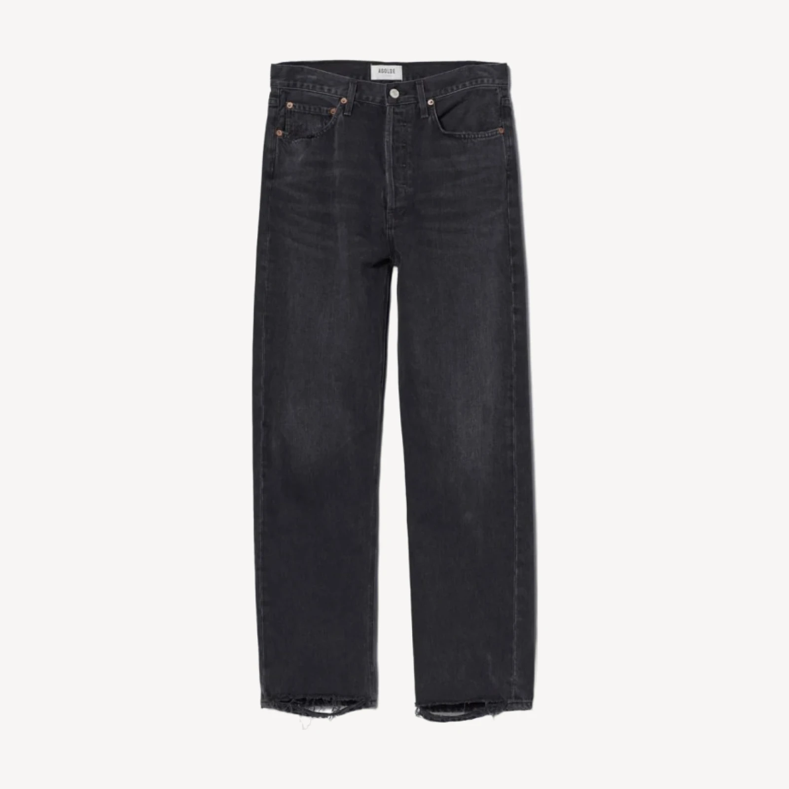 90's Crop Mid Rise Straight (Weightless) in Tar