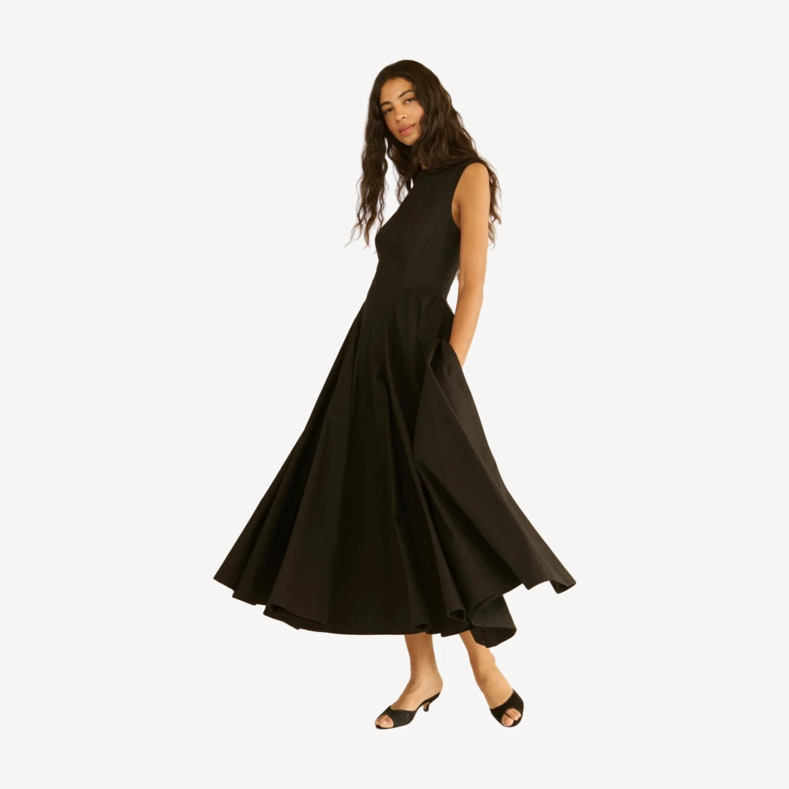 RIVIÈRE DRESS -- BLACK