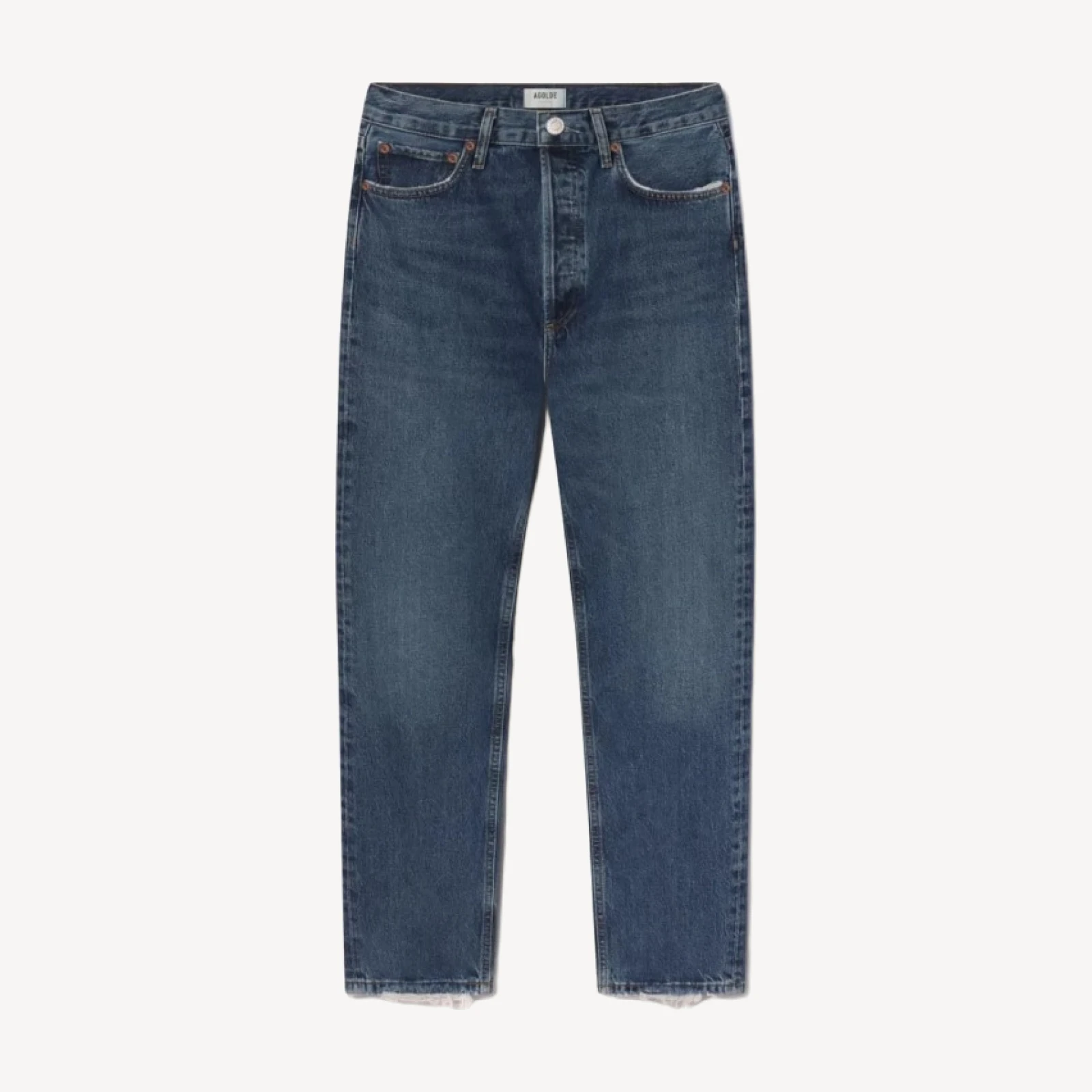 90's Pinch Waist High Rise Straight in Range