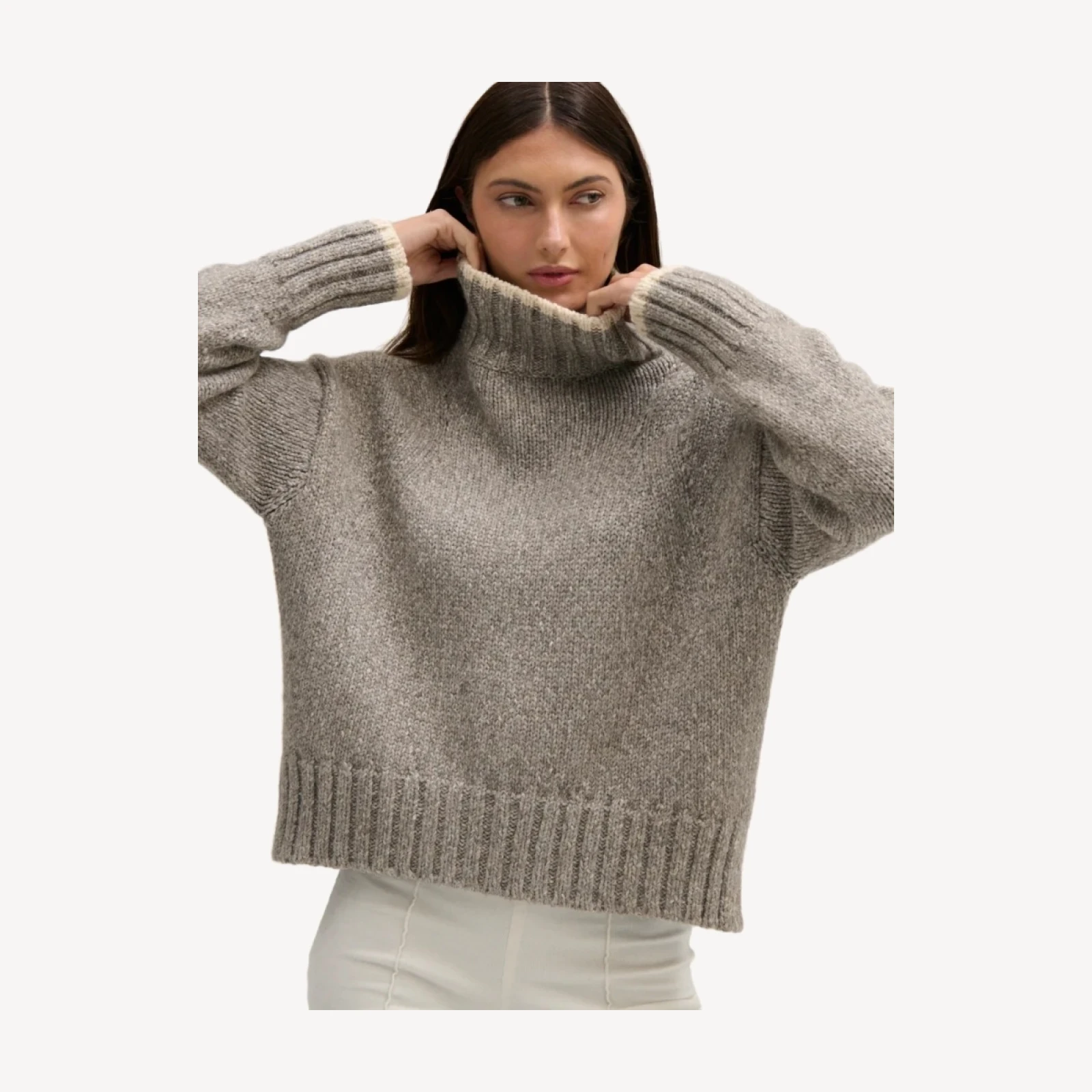 ASPEN MOCK PULLOVER