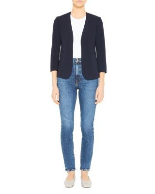 Theory Lindraya Admiral Crepe Blazer - Exclusive