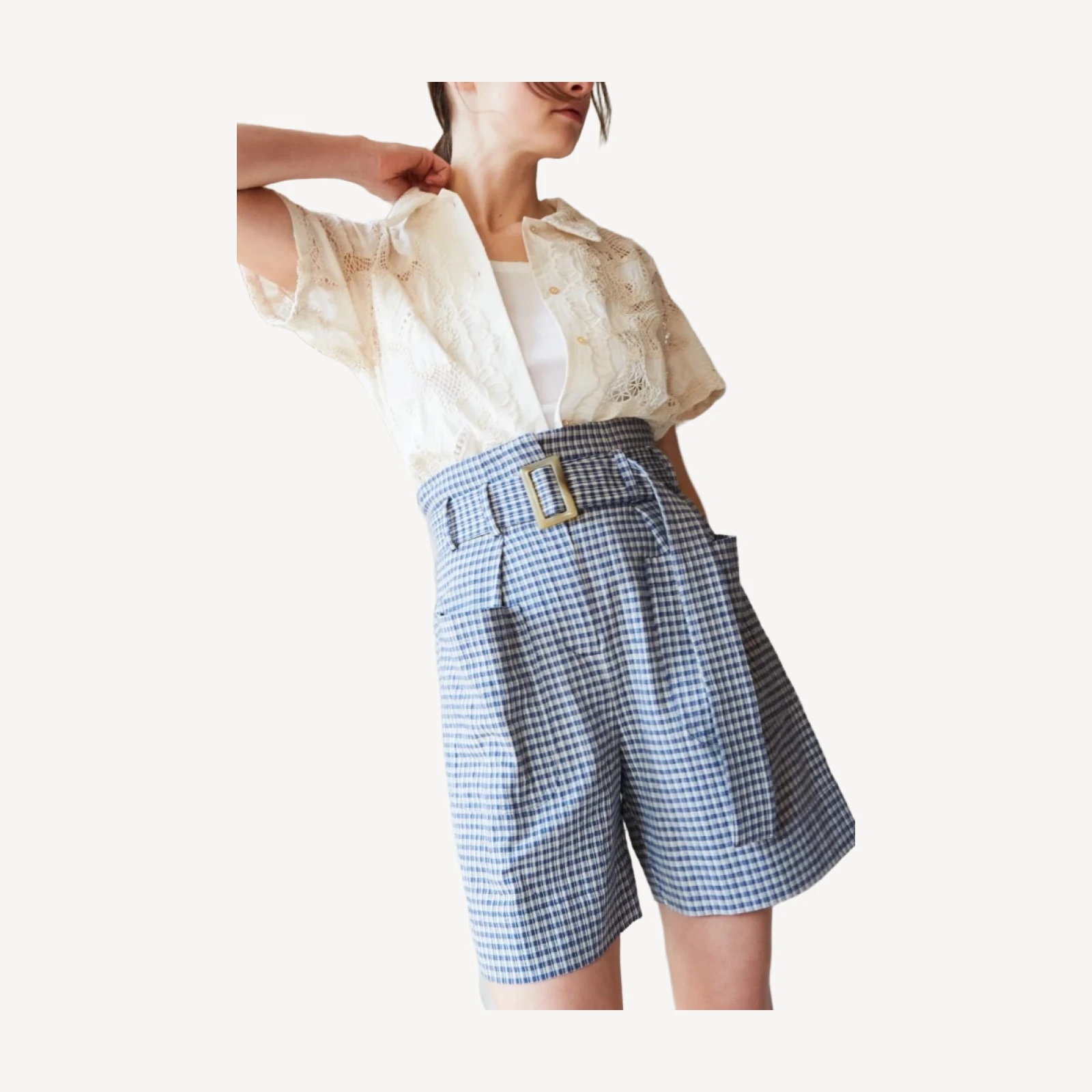 DEVON SHORT | NAVY MINI PLAID