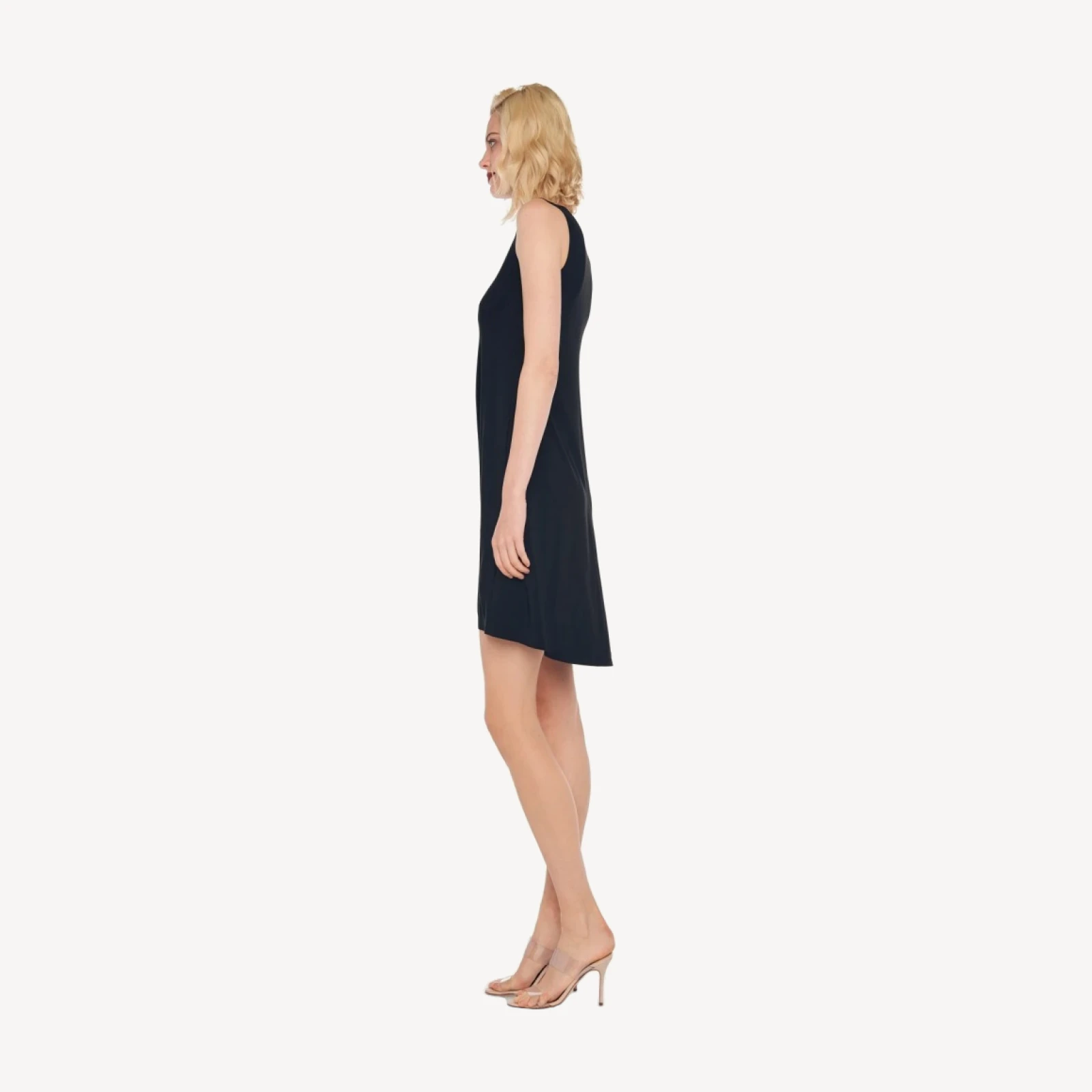 SLEEVELESS SWING DRESS