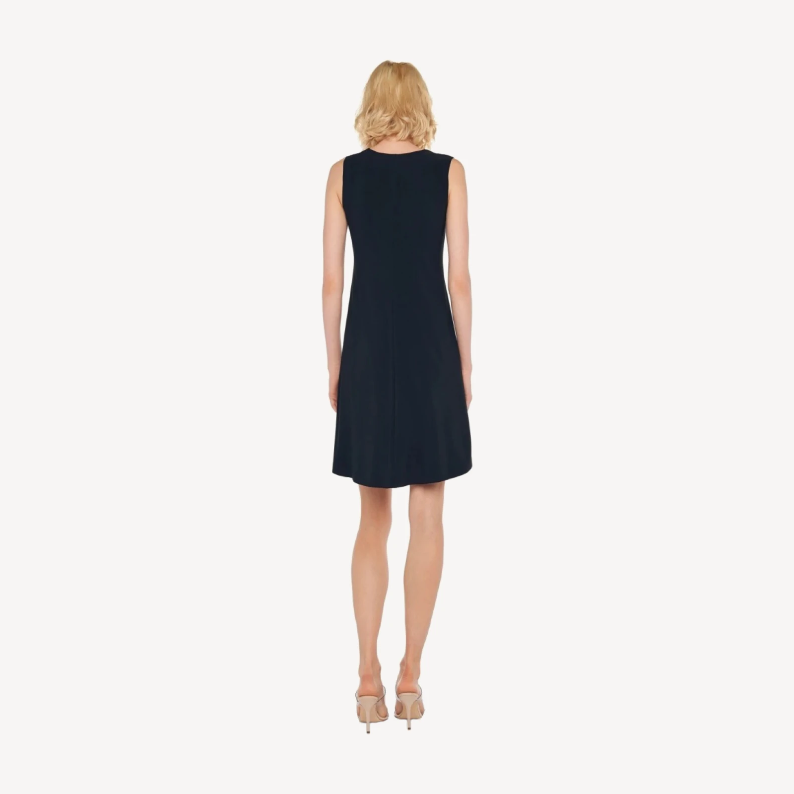 SLEEVELESS SWING DRESS