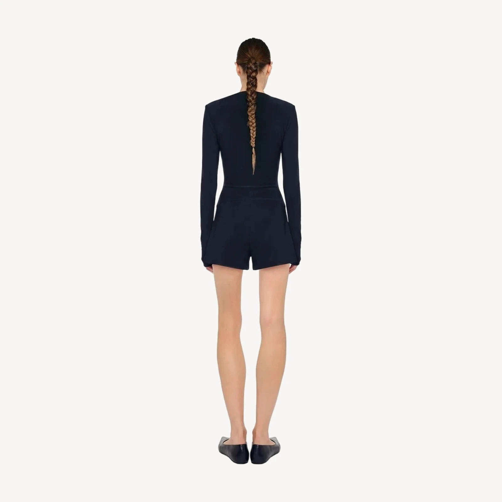 SHOULDER PAD CREW TOP