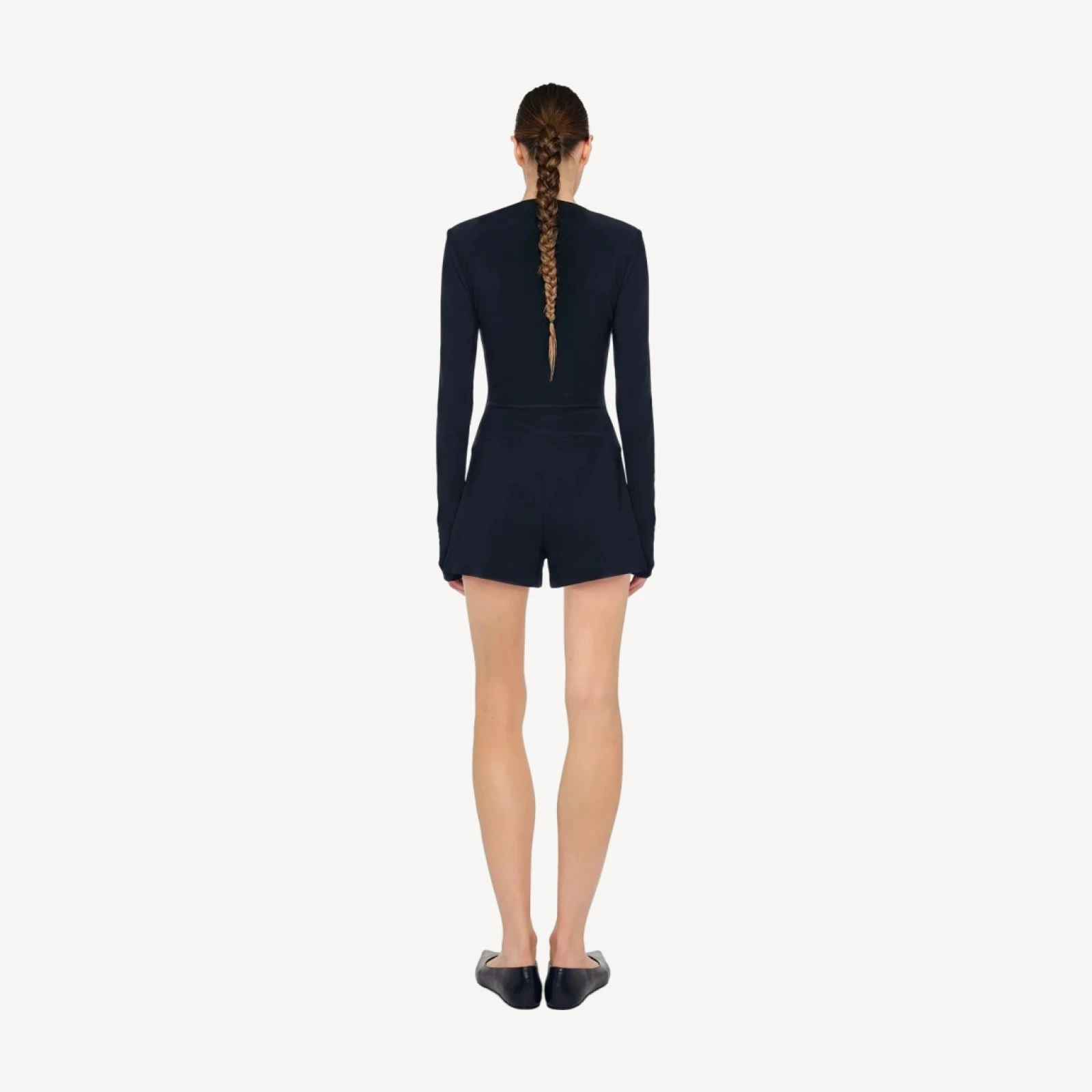 SHOULDER PAD CREW TOP