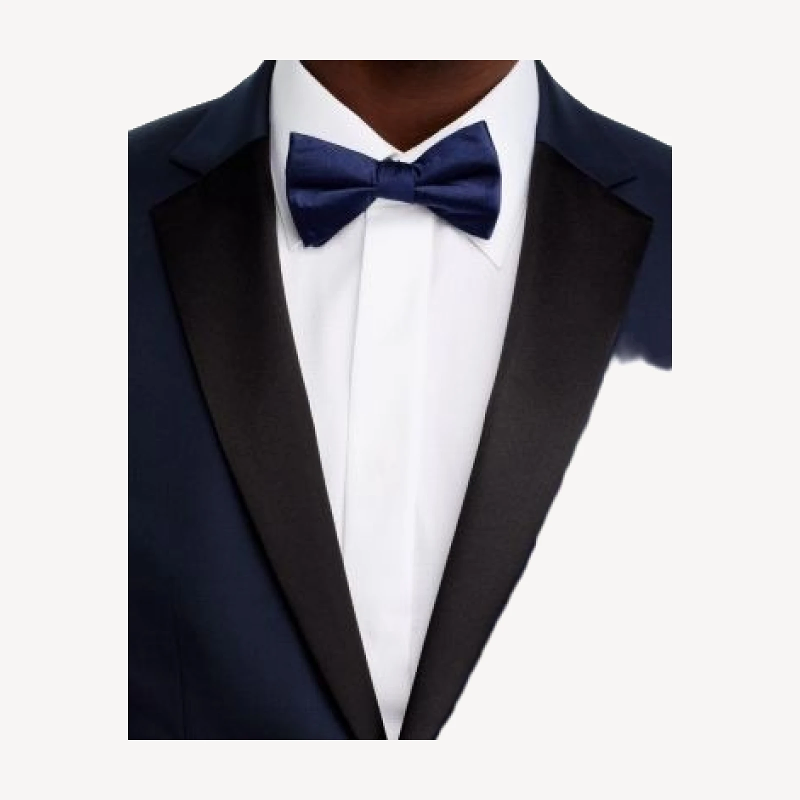 Boss H-Huge Navy Slim Fit Tuxedo