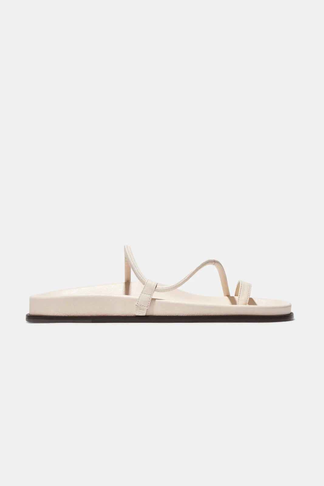 Bari in Ivory Plongé Nappa