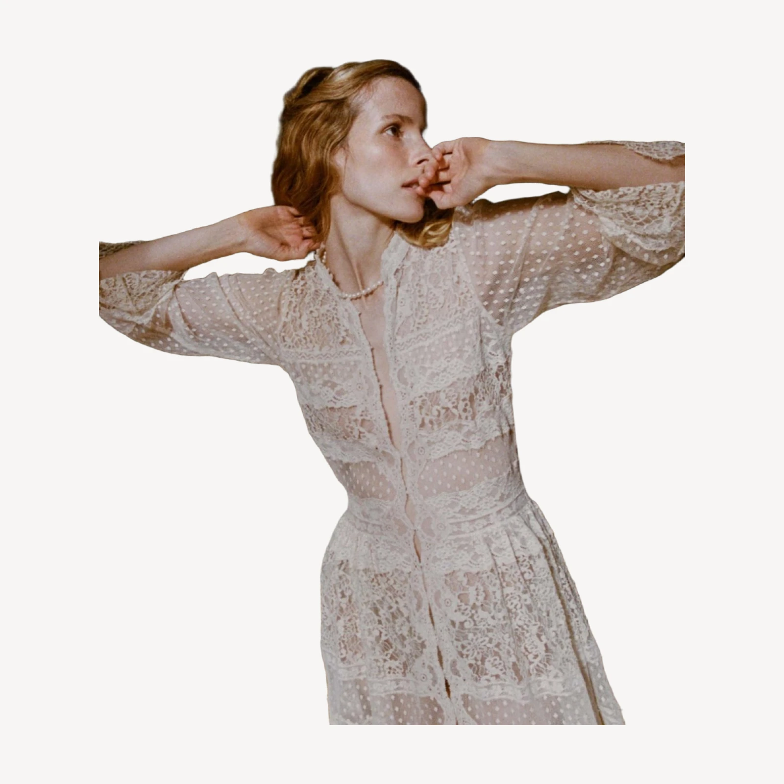 PRIMROSE ANNIVERSARY DRESS -- CANDLELIGHT