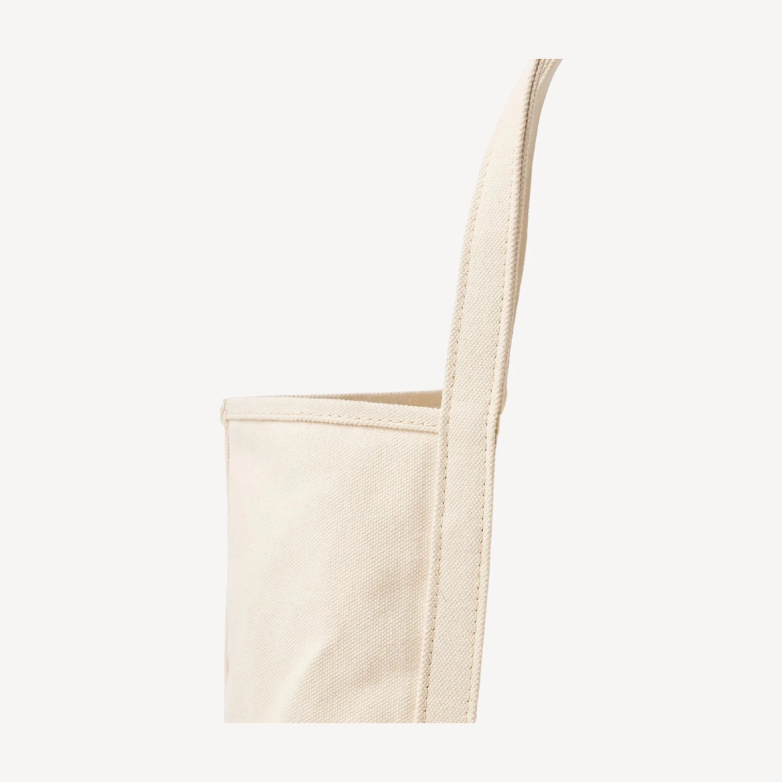 Natural Canvas Coal Tote