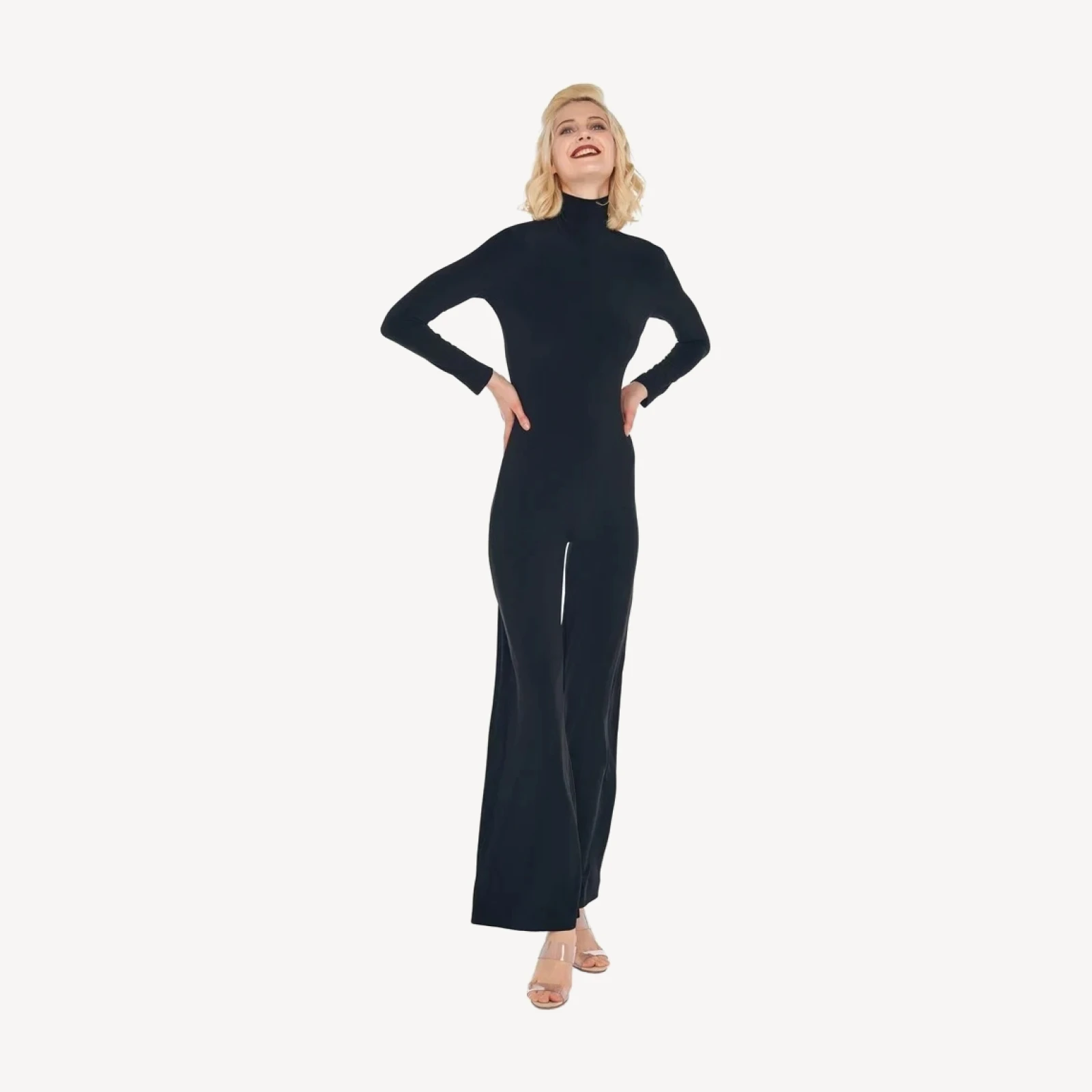 LONG SLEEVE TURTLE JUMPSUIT