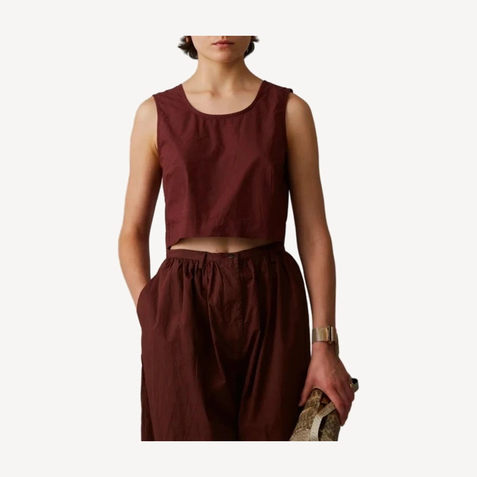 CAMILLE SHELL | BROWNSTONE POPLIN