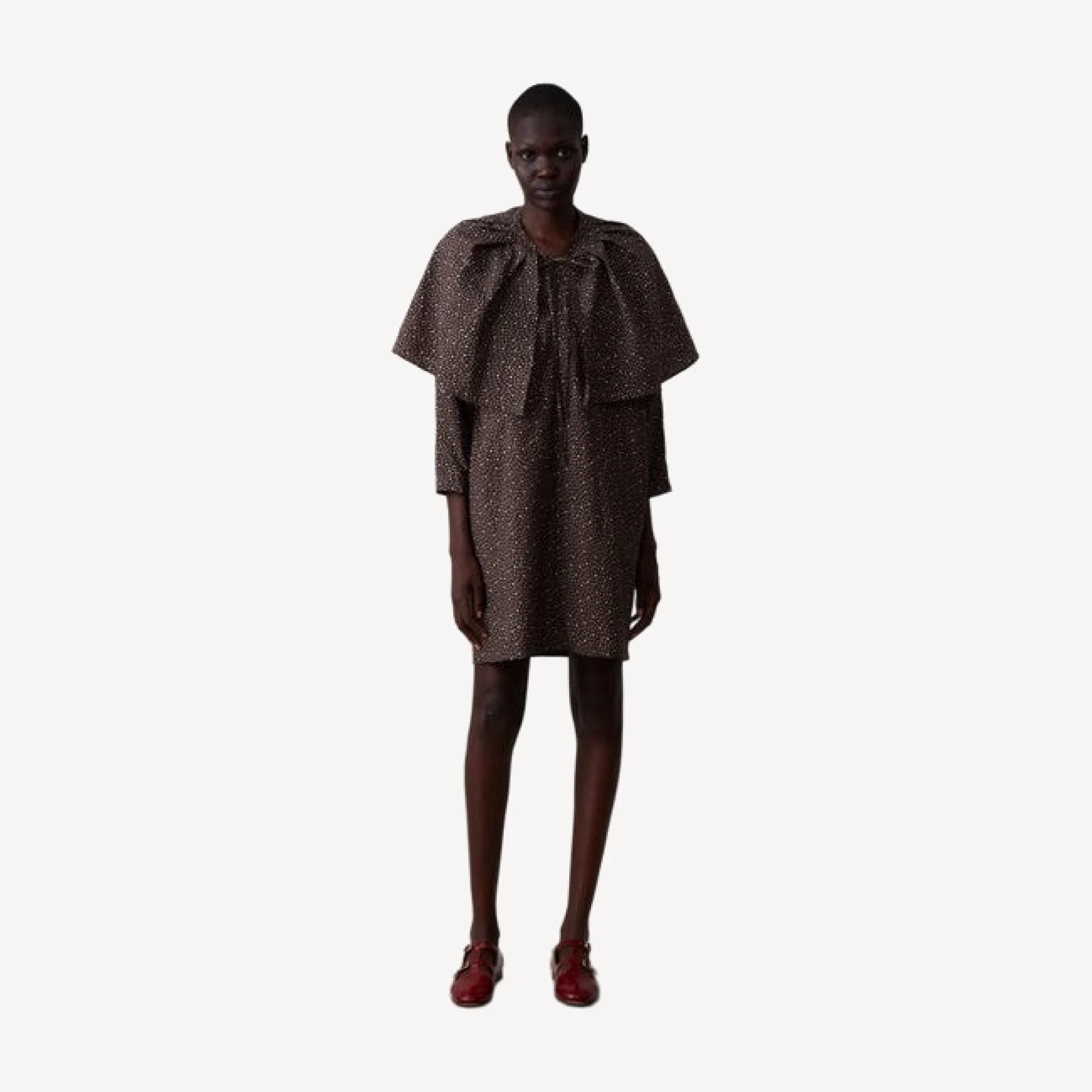 LEON DRESS | CHOCOLATE DOT