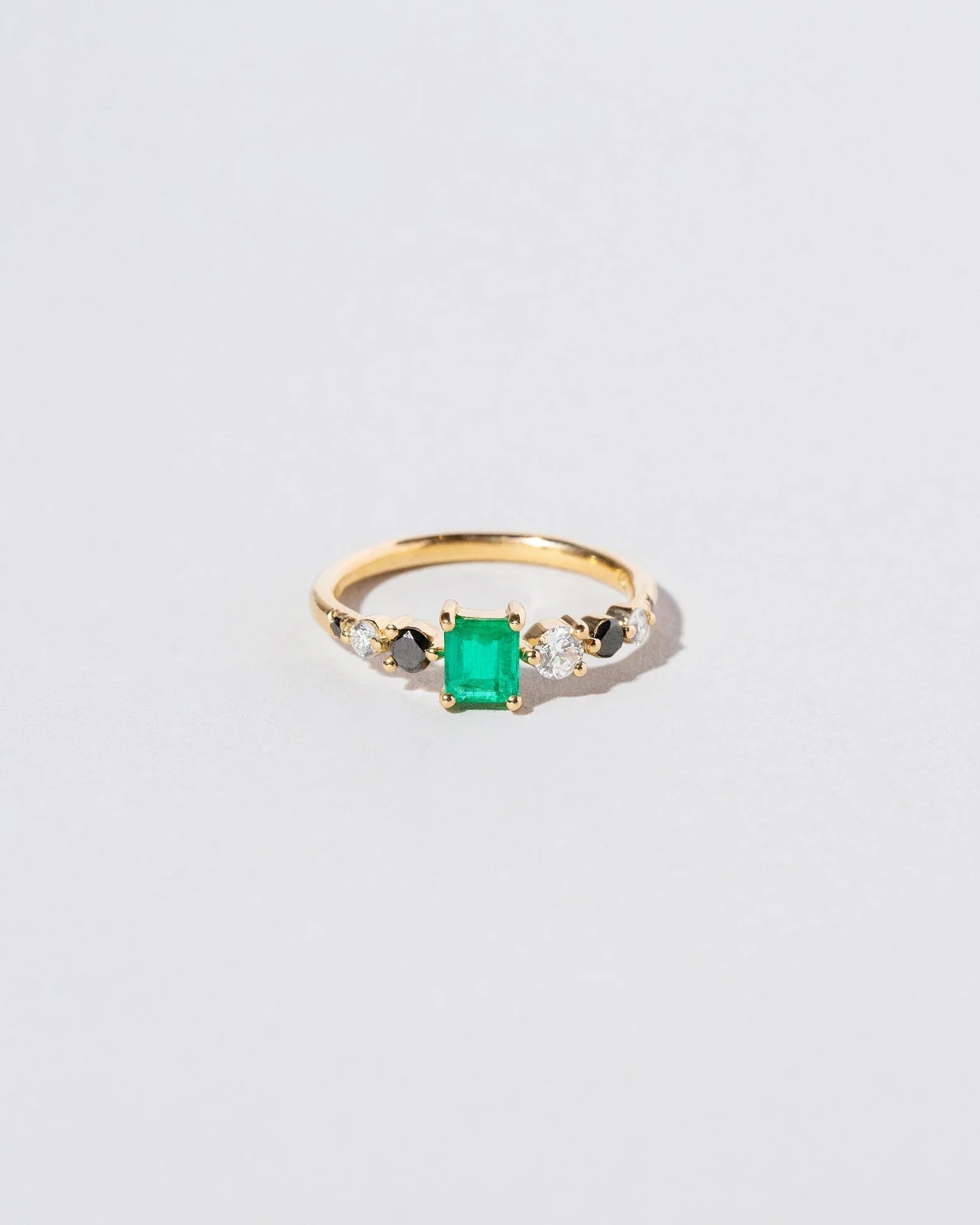 Seven Sisters Ring - Emerald