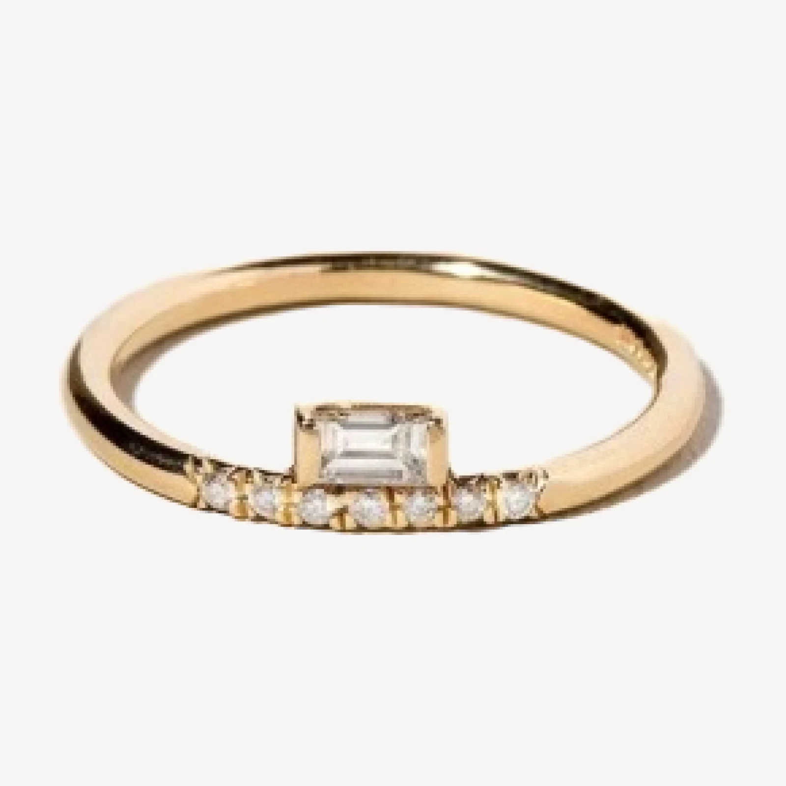 Stacked Ring - Baguette