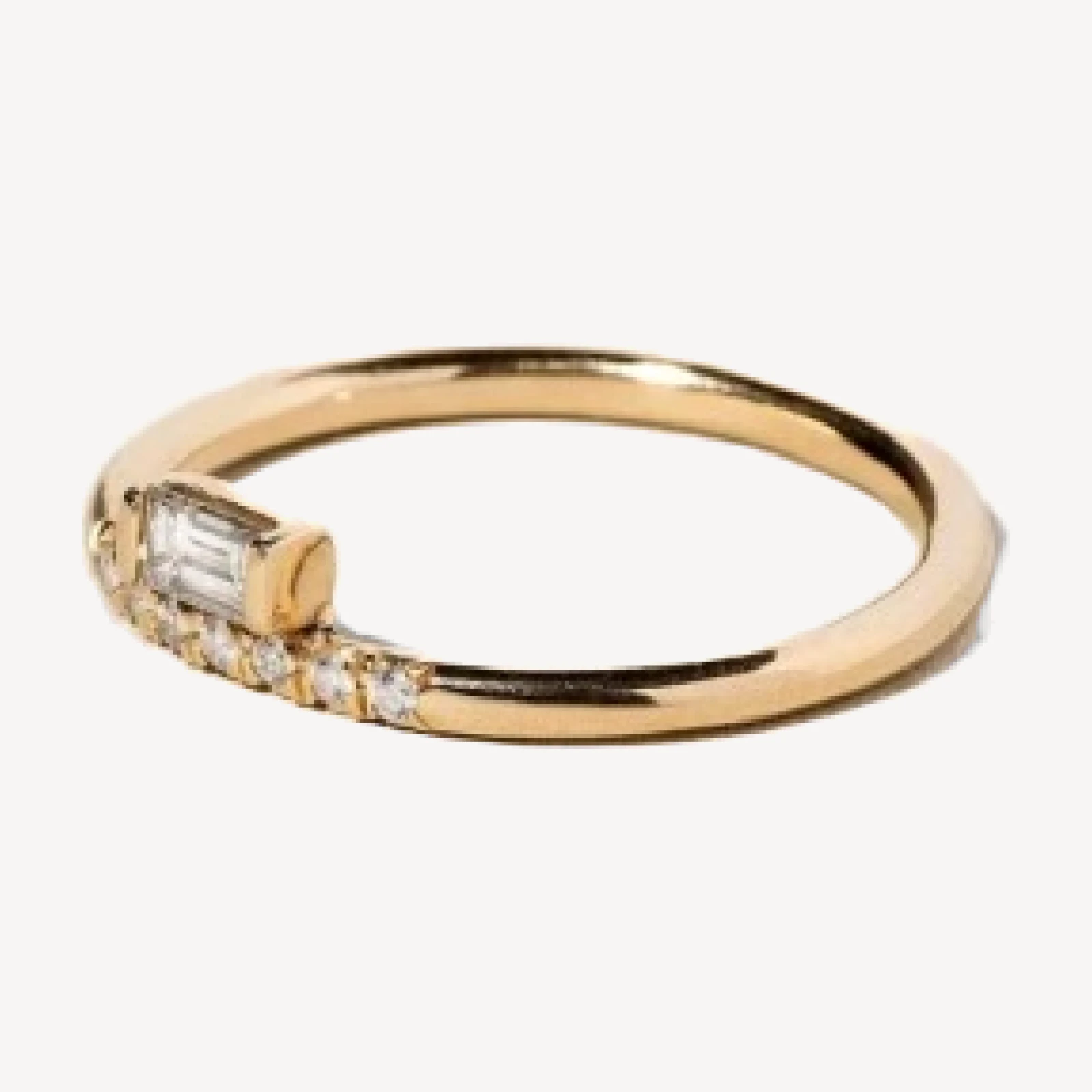 Stacked Ring - Baguette
