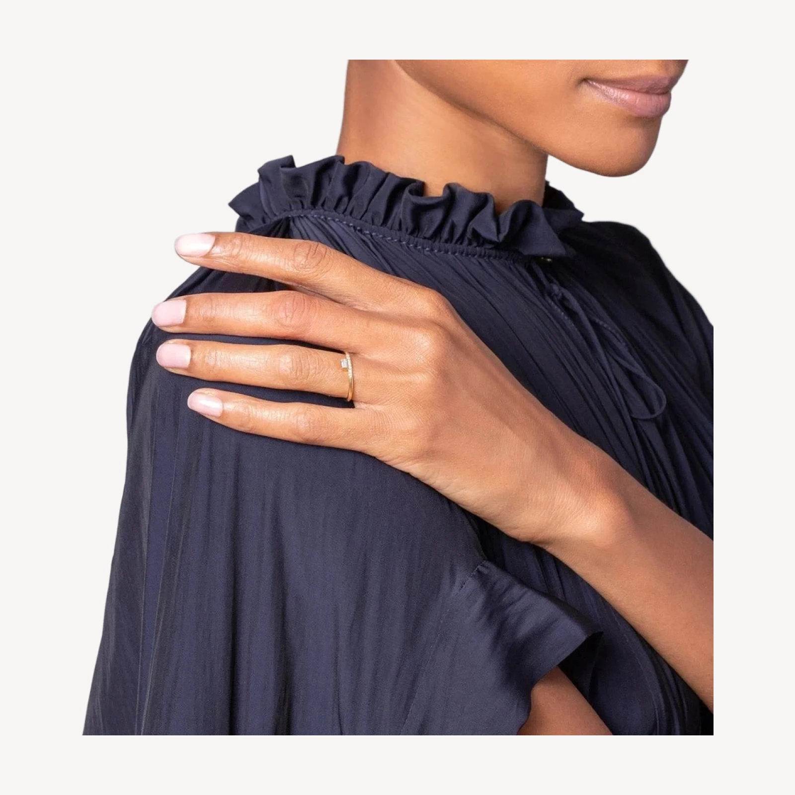 Stacked Ring - Baguette
