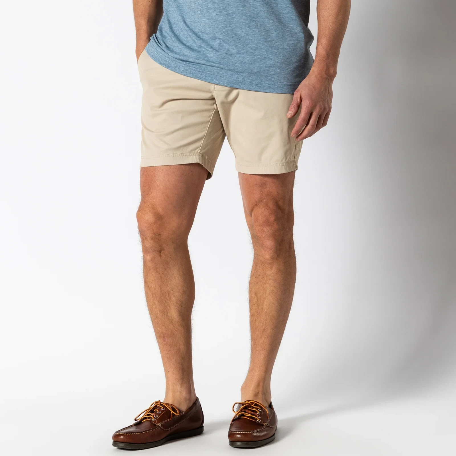 8" Harbor Performance Short - Stone