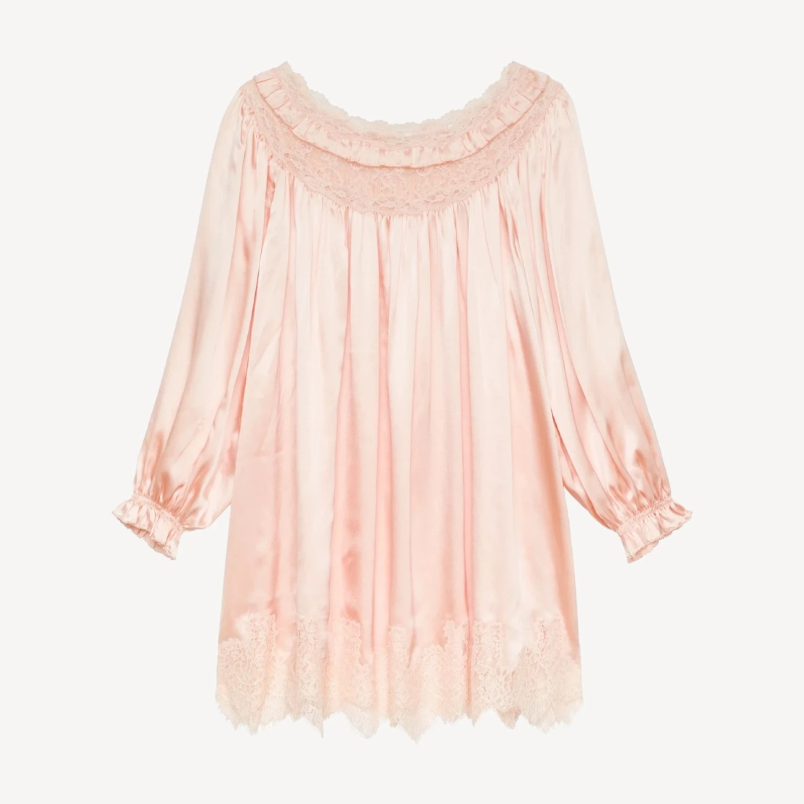 CICELY DRESS -- PEACH SORBET