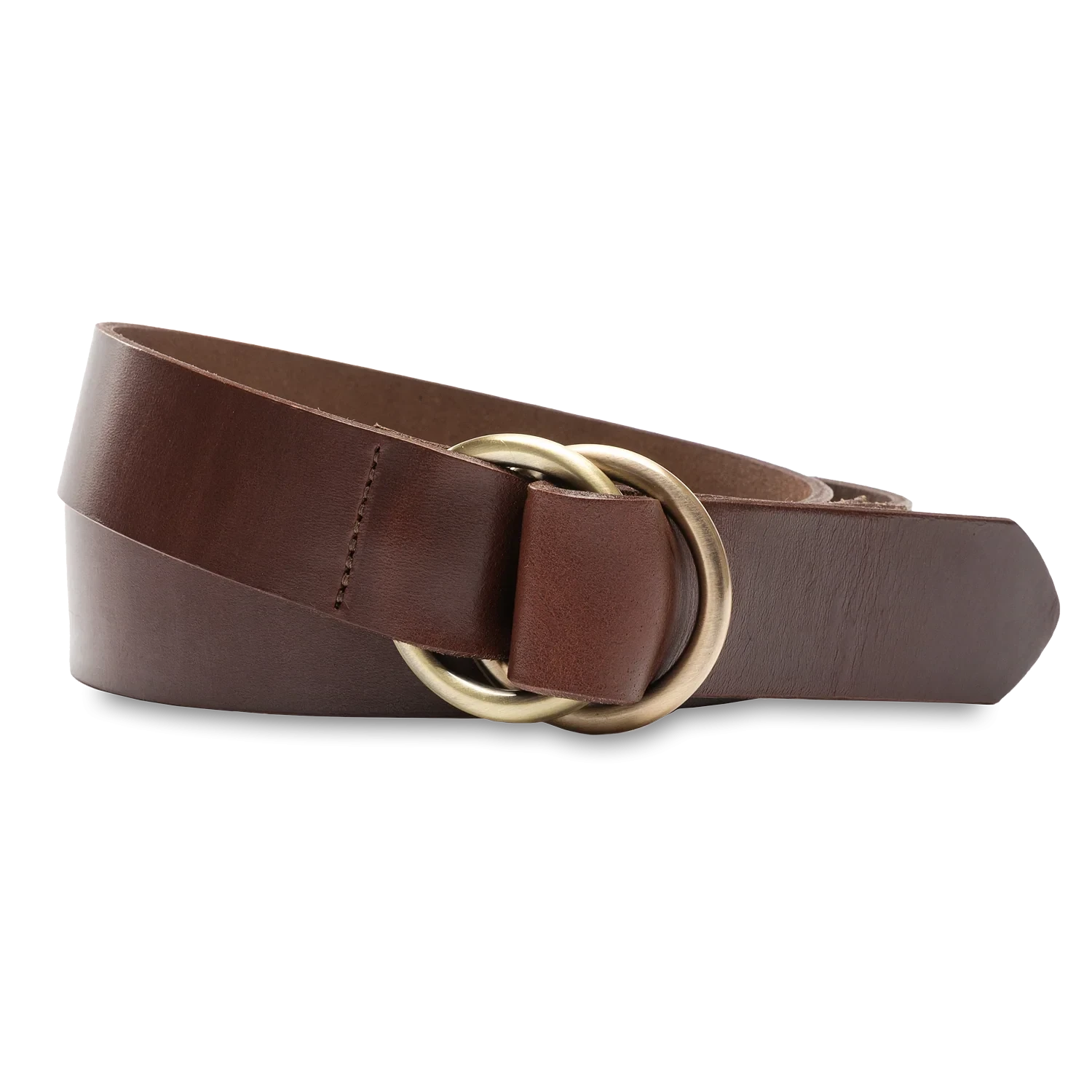 Leather O-Ring Belt