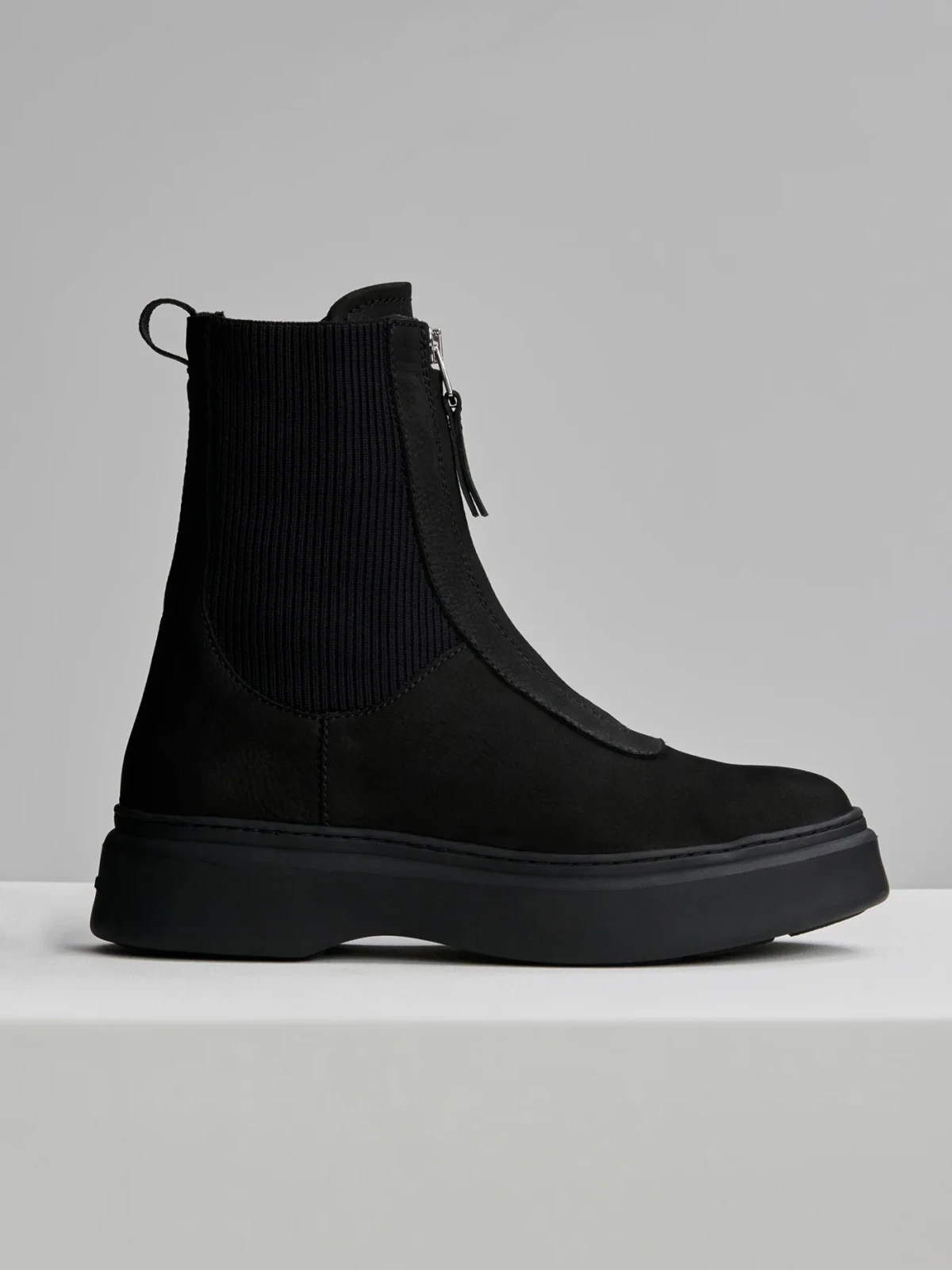Corian Zip Front Ankle Boot
