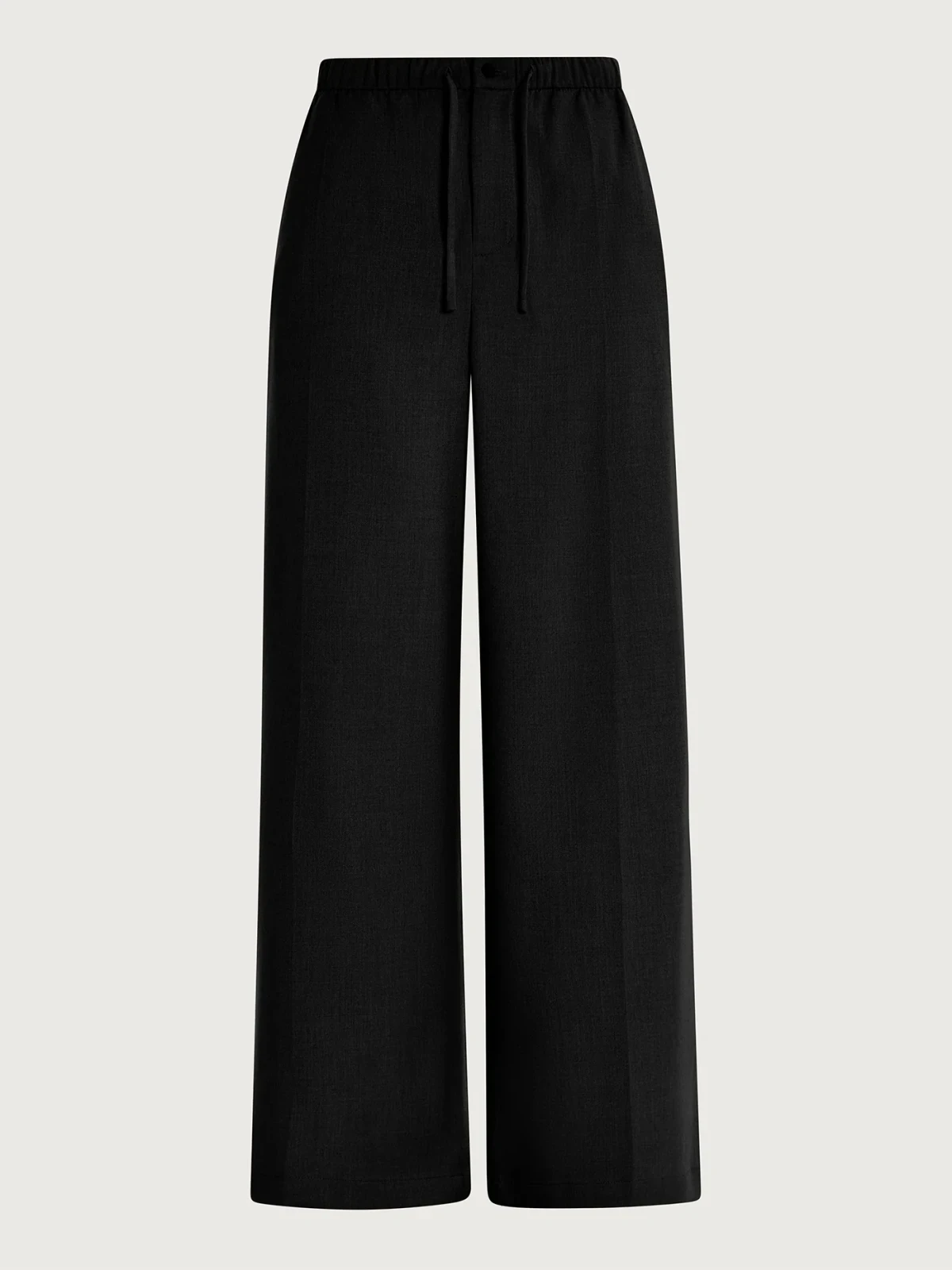 Soft Brushed Woven Wide Leg Pant