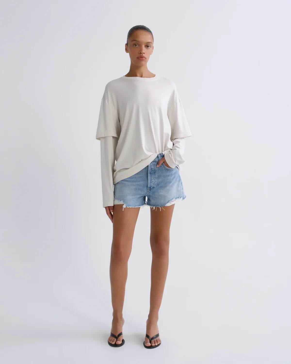 Parker Vintage Cut Off Short in Animate