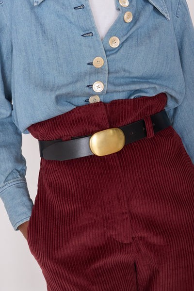 ADRIAN BELT | BLACK LEATHER