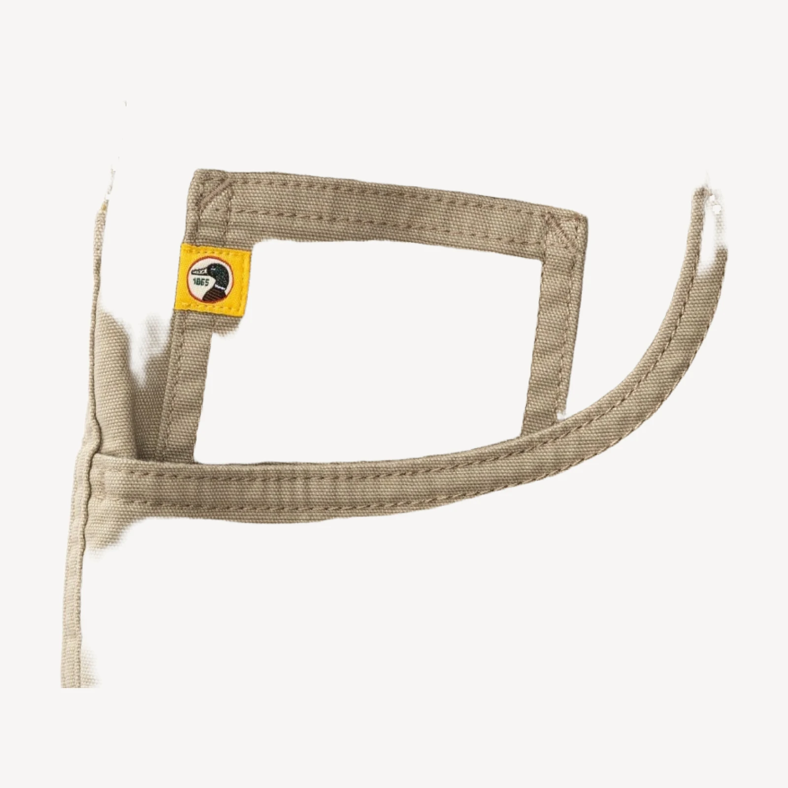 Classic Fit Pinpoint Canvas Five-Pocket - Khaki