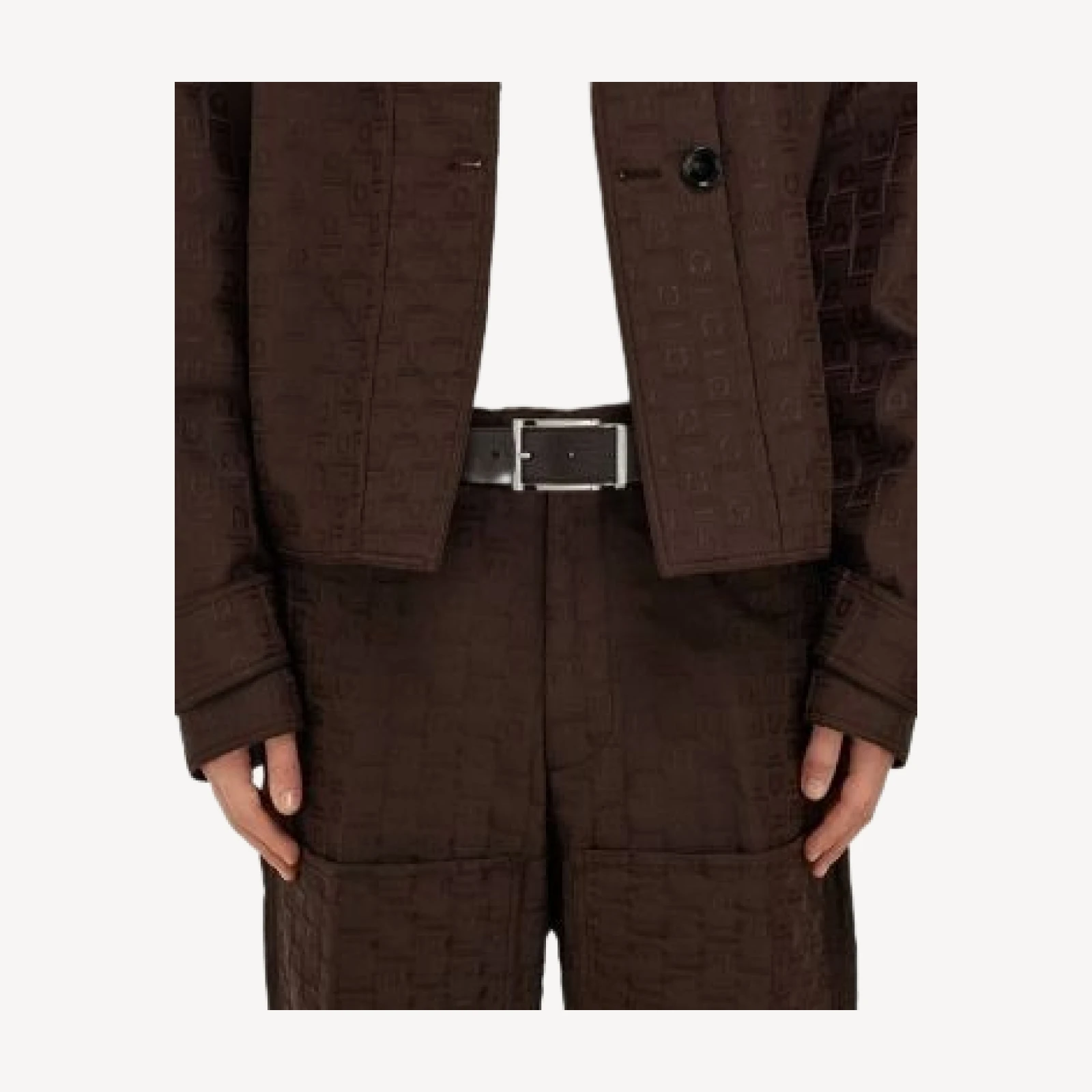 Ferragamo Men's Reversible Leather Belt
