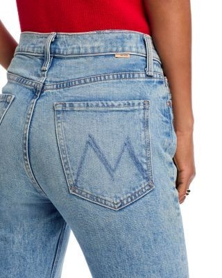 Mother The Tripper Flood Fray Jeans in Left In The Dust