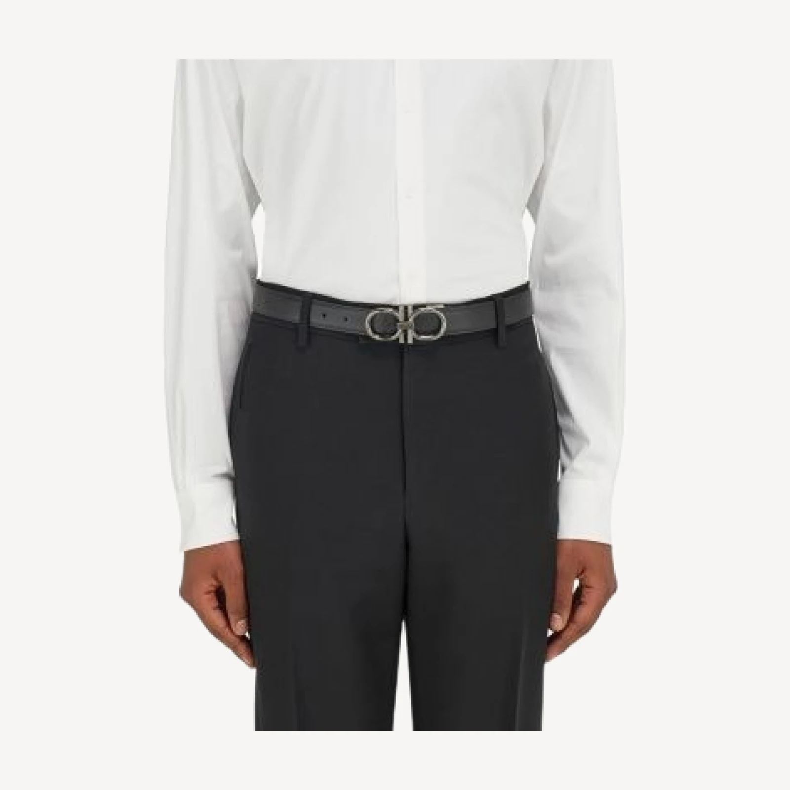 Ferragamo Men's Reversible Leather Belt